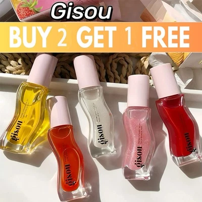 Gisou Honey Infused Hydrating Lip Plumper Gloss Oil Women Best Gifts for Her
