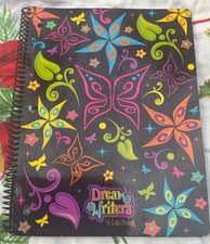 Vintage Lisa Frank Dreamwriters Sprial Notebook 46 Pages 2000s Y2K Pre-owned