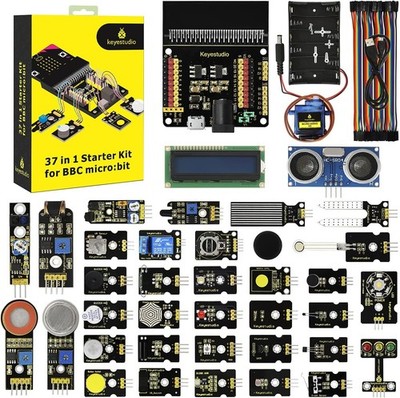 37-in-1 Sensor Starter Kit for BBC Micro:bit V2 V1.5 - With Tutorial