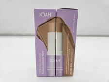 JOAH Crystal Glow Tinted Luminizer Stick Makeup Highlight MW020 Lot of 2