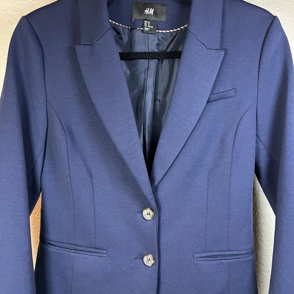 Куртка на пуговицах H&M Plum 2 блейзер 10 - Изображение 2 из 4