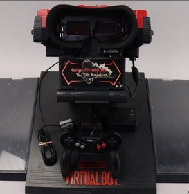 Nintendo Virtual Boy Store Counter Promo Display Demo Kiosk Standee NES N64