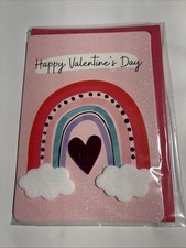 Happy Valentine  s Day 3-D Greeting Card Paper Craft By Design Group New