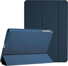 Case for iPad 2/3/4 2011/2012 , Smart Cover with Navy Design