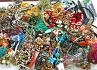 17 Lbs+ HUGE Vtg Costume to Fashion Jewelry lot Necklace Bead Chain UNSORTED