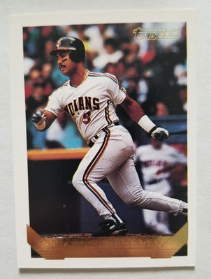 1993 Topps Gold #221 Carlos Baerga Cleveland Indians