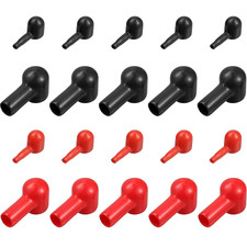 Universal Pack 20 Battery Terminal Boots Insulating Rubber Covers Cable Lug Universal Pack 20 Battery Terminal Boots Insulating Rubber Covers Cable Lug