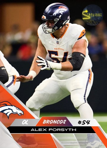 2025 Starlight's Contemporary Denver Broncos Team Set - You Pick - Picture 33 of 105
