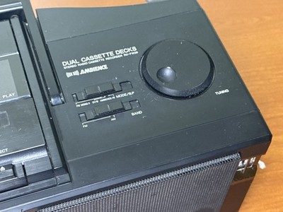 1988 Panasonic RX-FW39 Dual Cassette Boombox XBS New Belts Tested