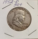 1952-D Franklin Half Dollar