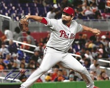 Signed  8x10 LUIS AVILAN Philadelphia Phillies Autographed photo COA