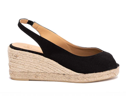 Castaner Carina 6 Barbara schwarz Espadrilles Schuhe Keilabsatz Gr. 38 EUR 5 NEU