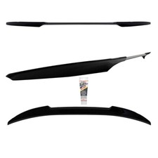 Sport EVO Heckspoiler Hecklippe breit Schwarz glanz Kleber passt für BMW 5er G30