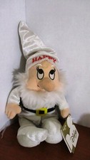 DISNEY STORE 11" Plush Snow White  Seven Dwarfs HAPPY Beanbag Doll NWT