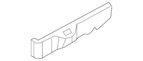 Cubierta del riel del asiento izquierdo para Ford Flex Lincoln MKT 2009-2019 (N/P 8A8Z-7463389-AA)