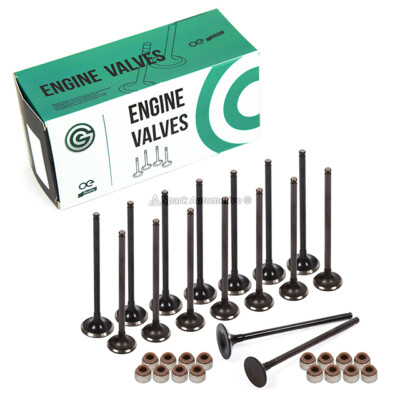 High Performance Intake Exhaust Valves Fit 92-05 Honda D16Z6 - Foto 7