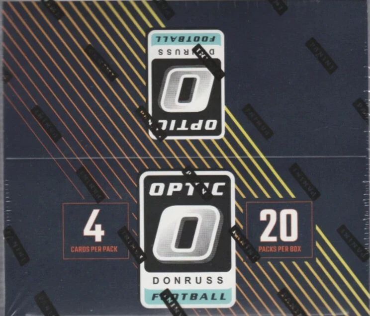 2024 Donruss Optic Football Factory Sealed 20 Pack Retail Box