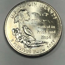 2009 D - U.S. Virgin Islands Territorial Quarter Dollar