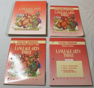 Language Arts Today Macmillan McGraw Hill Grade 1 Teacher Edition