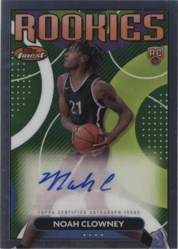 2023-24 Topps Finest - Noah Clowney #RFA-NC