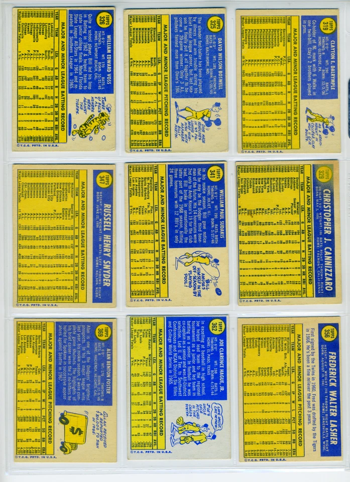 1970 Topps Baseball Cards MLB You Pick  (1) EX to NM 274 - 540 Vets &  Rookies - Image 4 of 4