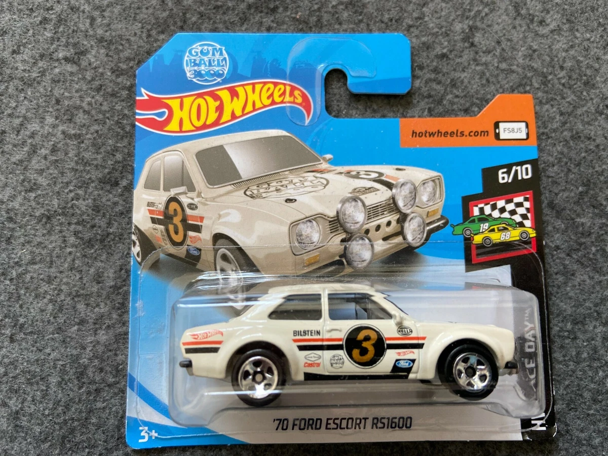 70 Ford Escort RS1600 HW Race Day Short Card Hot Wheels eBay