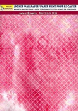 School Magnetic Locker Wallpaper Made in USA - Pack of 3 Sheets - v25b