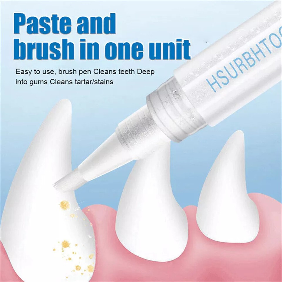 Pet Toothbrush Pen, Dog Teeth Cleaning Pen, Cat/Dog Tartar Remover for