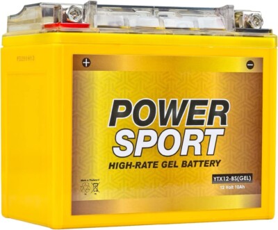 ExpertPower YTX12-BS GEL Battery Replaces Kawasaki 300 KVF300 Brute Force 2018