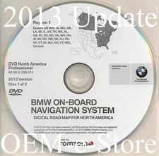 2004-2009 BMW M6 645Ci 645Cic 650i GPS Navigation DVD EAST Coast Map 2013 Update