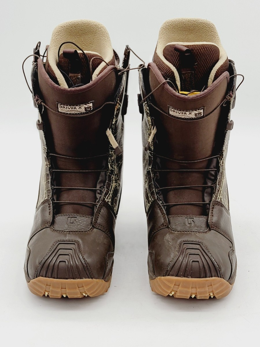 Burton Driver X Imprint 3 Snowboard Boots Lace Up Mens Size Burton Driver X Imprint 3 Snowboard Boots Lace Up Mens Size
