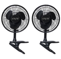 (2) Active Air 6 5w Magnetic Drive Clip On Grow Fans W/ Brushless Motor | Horf6 on sale (2) Active Air 6 5w Magnetic Drive Clip On Grow Fans W/ Brushless Motor | Horf6 on sale