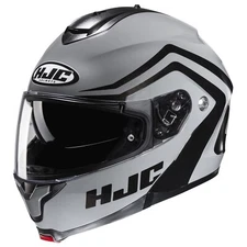 HJC C91 Nepos Motorcycle Helmet Gray 3X 3XL XXXL Modular Sunscreen C-91 USA DOT
