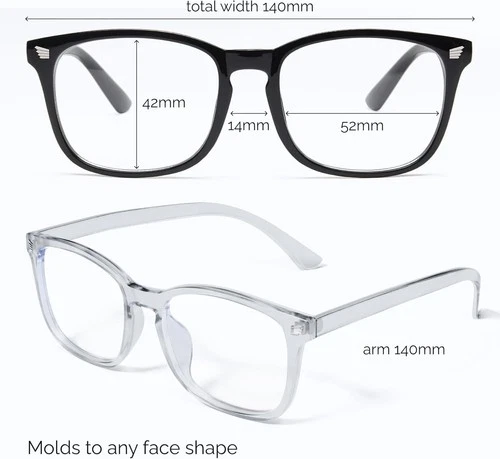 High Tech Blue Light Glasses - Advanced 99% Blue Light Blocking