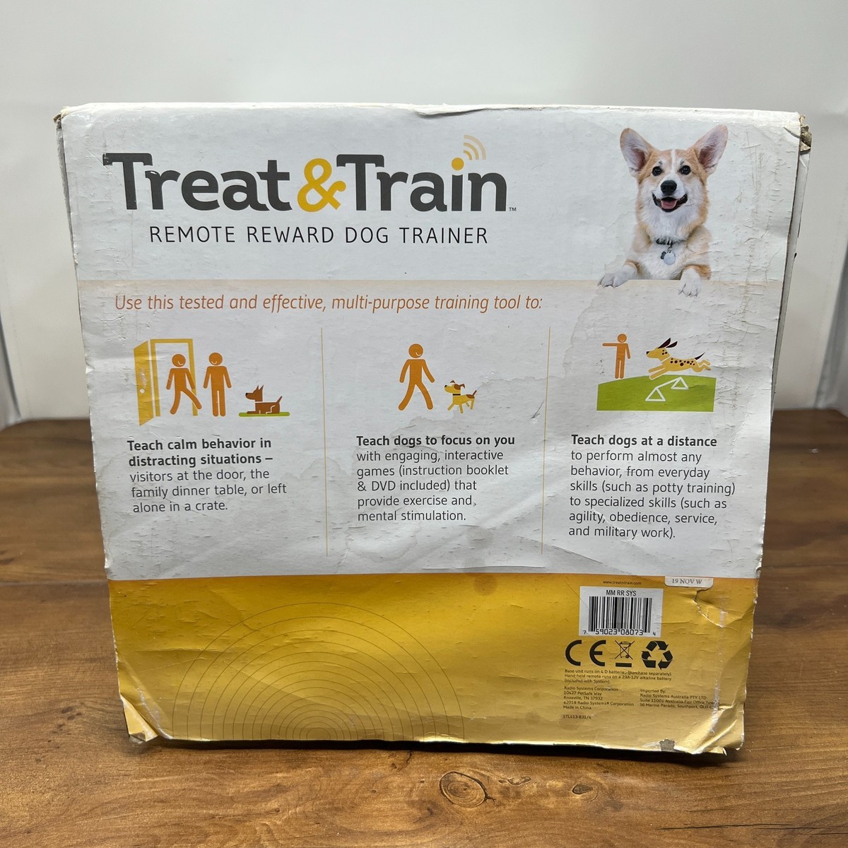 PetSafe Si398 Treat & Train Remote Reward Dog Trainer for