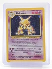 ALAKAZAM 1999-2000 POKEMON BASE SET 2 RARE HOLO #1/130 Q5677