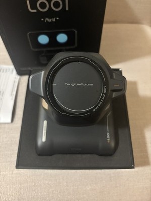 LOOI Robot-Space Black – AI Desktop Robot 4.33 inches, Tested