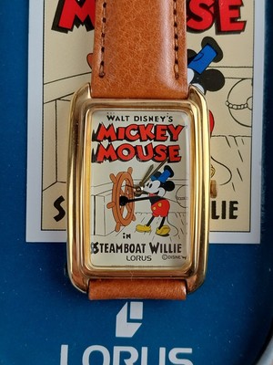 Disney Mickey Mouse Steamboat Willie Watch by Lorus Original  display picture 1