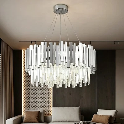 Moderne Kristall Deckenleuchte Lampe,Luxus Rund Kronleuchter Kristall Lampen - Bild 1 von 4