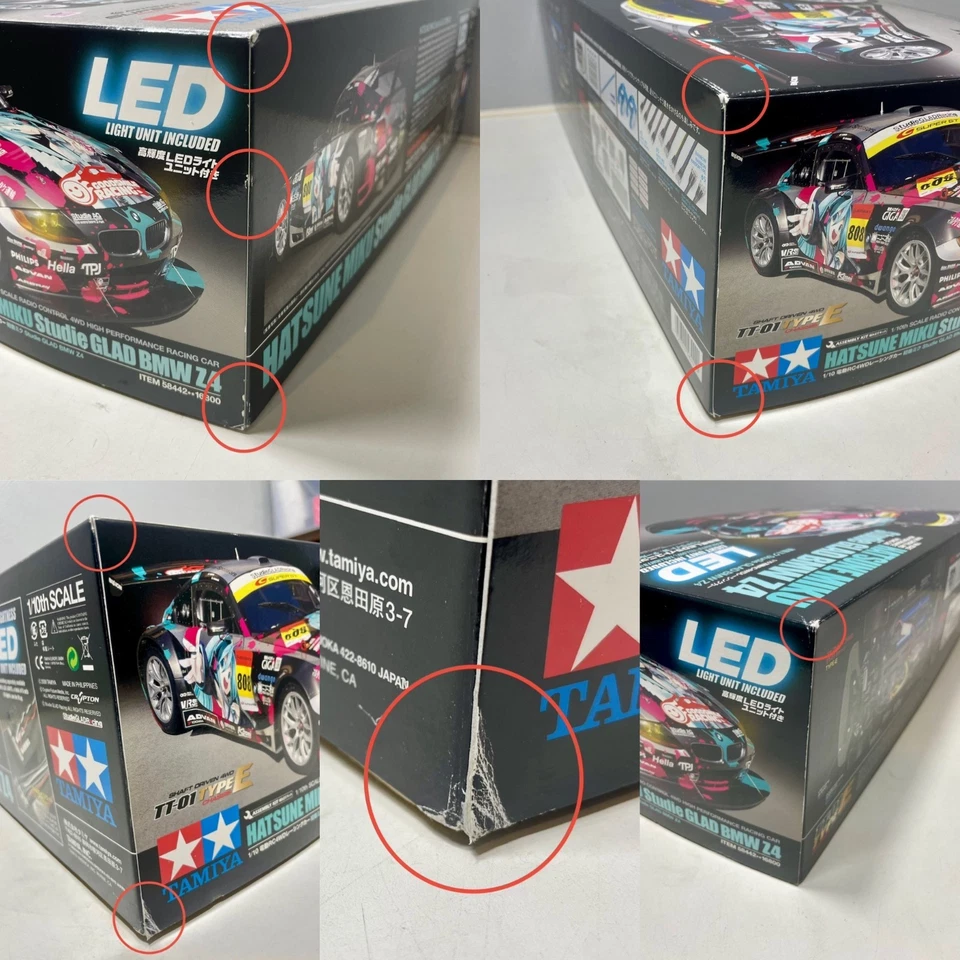 TAMIYA 58442 1/10 R/C HATSUNE MIKU Studio GLAD BMW Z4 (TT-01 TYPE-E Chassis) - Immagine 4 di 4