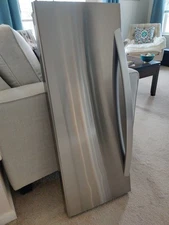 LG Refrigerator door assembly with handle  Stainless Steel  Model LRFCS2503S