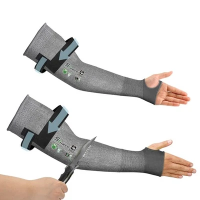 Schwer AIR-SKIN ANSI A6 Schnittfeste Armstulpen für Herren & Damen S903, 22 Zoll Arm - Bild 1 von 4