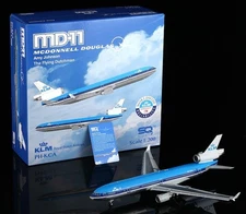 SQ Wings L2212FD KLM Douglas MD-11 Amy Johnson PH-KCA Diecast 1/200 AV Jet Model