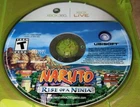 Naruto: Rise of a Ninja Microsoft Xbox 360, 2007 Disc Only