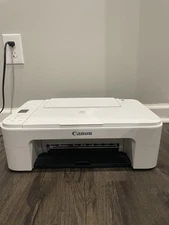 Used CANON TS 3322 Wireless Color Printer/Scanner W/Power Cord/Tested & Works