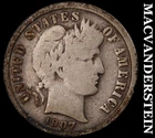 1907 Barber Dime- Silver- Scarce Better Date No Reserve #J852