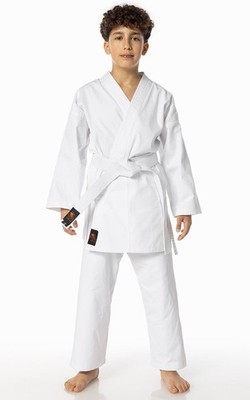 Dax Sports KINDER KARATEANZUG, DAX BEGINNER, WEIß. Karate Anzug, in 100-180cm