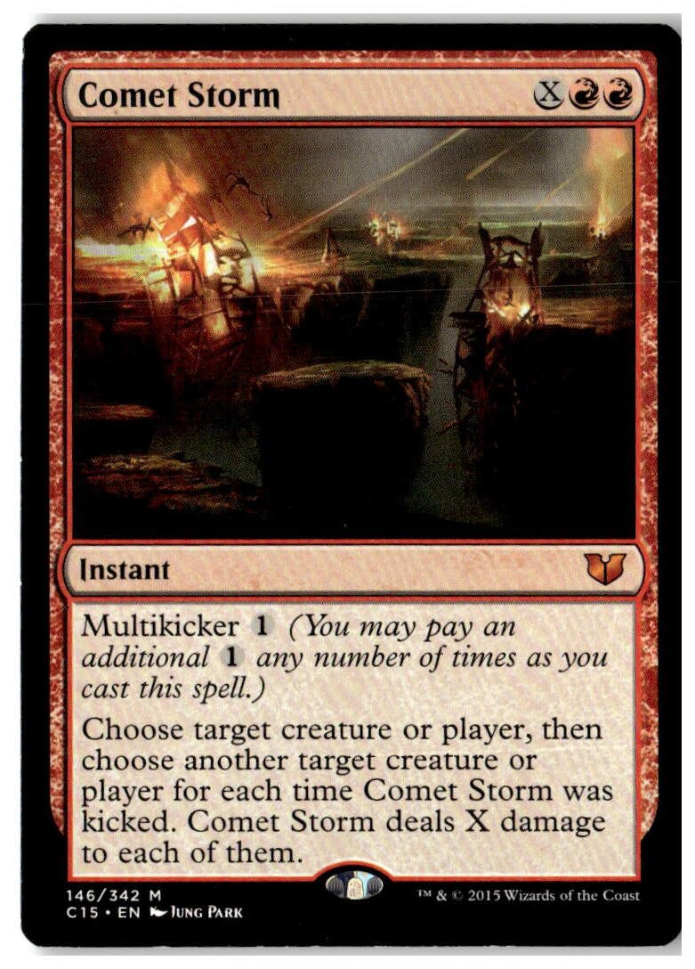 MTG Comet Storm - Commander 2015 Moderately Played English