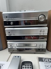 Denon 201SA Premium Hi-Fi  System - PMA-201SA, DCD-201SA, TU-201SA & Speakers