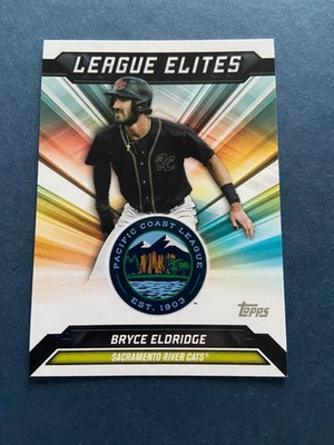 Bryce Eldridge - 2025 Topps Pro Debut League Elites insert - Giants Prospect
